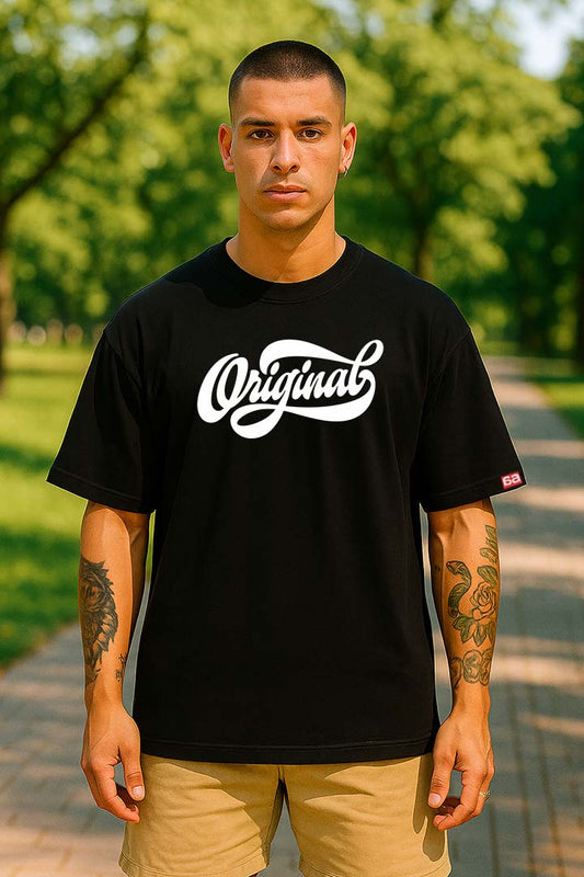 Bekaar Black Oversized T-Shirt – "Original" | Street-Ready Premium Drop