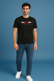 Bekaar Regular Fit Black T-Shirt – “UNLIMITED Make Everything Possible” Graphic Tee | 240 GSM Heavy Cotton | Drop Shoulder Unisex Streetwear Fit